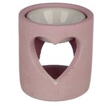 Oliebrander beton en keramiek roze Oliebrander beton en keramiek roze